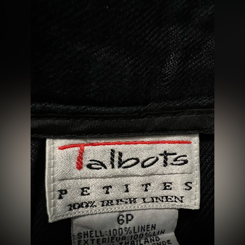 Talbots Petites Linen Shorts - Picture 2 of 4